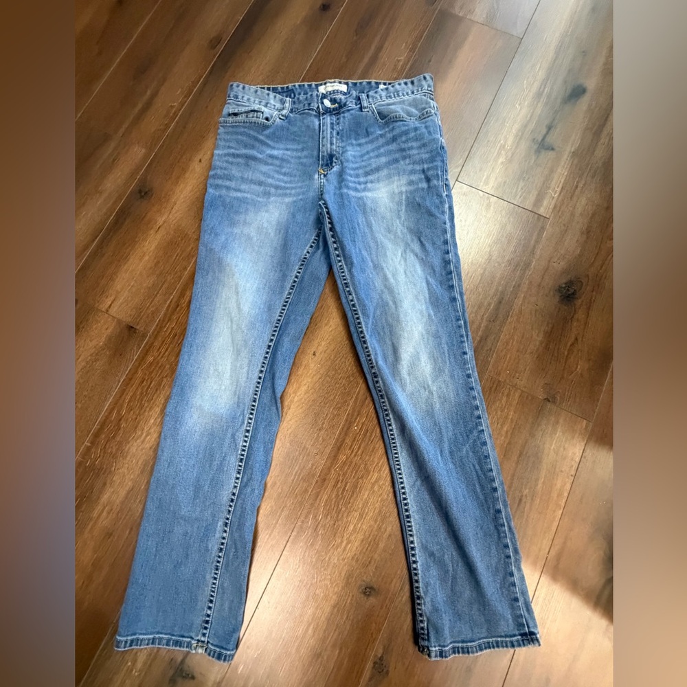 Calvin Klein Jeans Women's Straight Leg in Blue